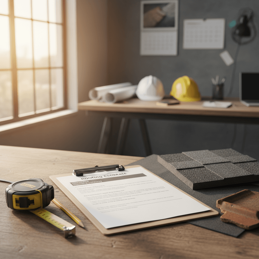 Roofing scope of work document