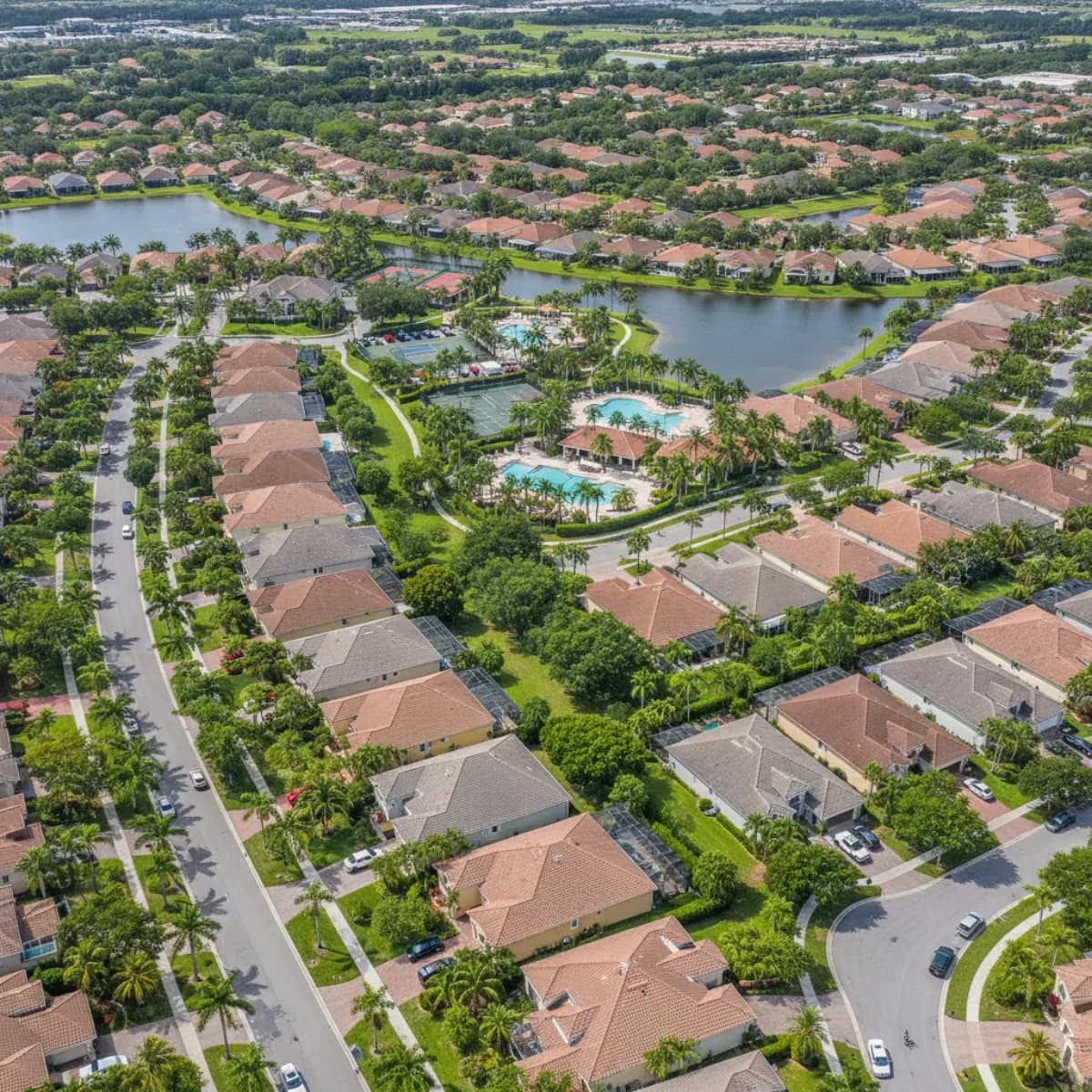 Coral Springs FL residential roofing in planned community