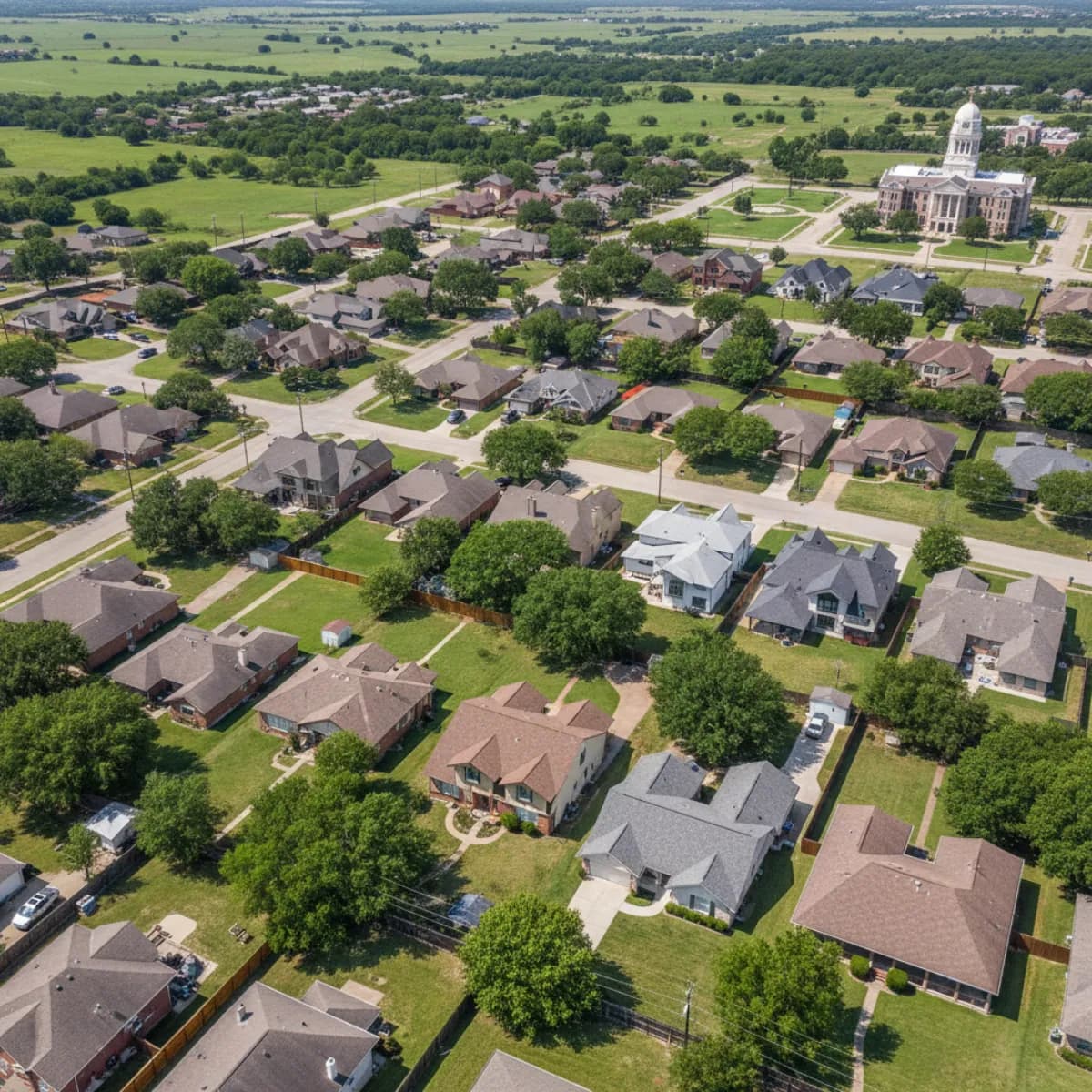 Denton TX residential roofing with hail-rated protection in North Texas